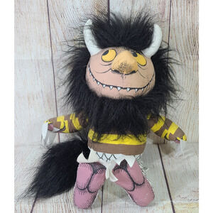 Crocodile Creek Where The Wild Things Are Plush Moishe Stuffed Animal Sendak 15"